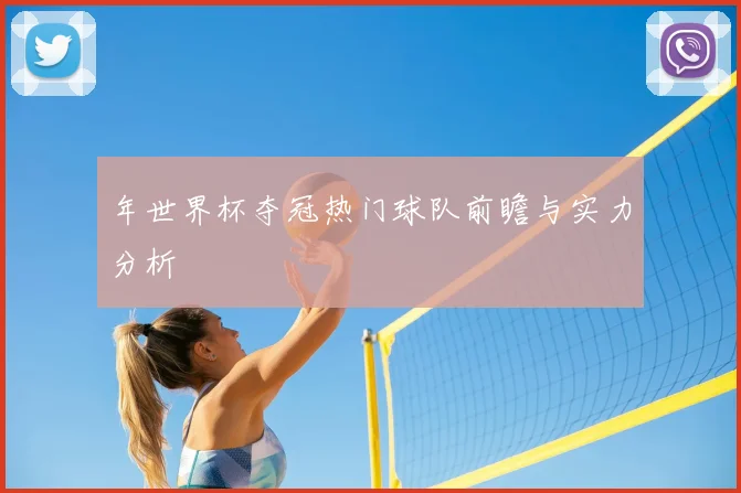 年世界杯夺冠热门球队前瞻与实力分析